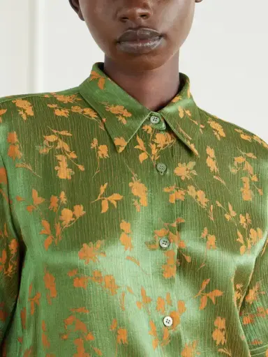 Dries Van Noten Floral-jacquard Shirt | Thumbnail 5 Dries Van Noten Floral-jacquard Shirt | Thumbnail 5