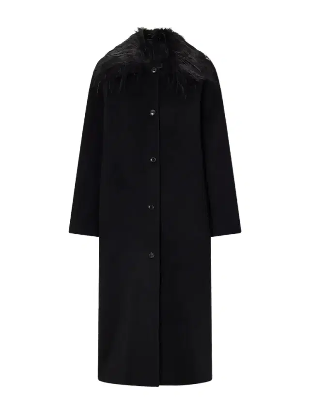 Plush-trimmed Wool And Cashmere-blend Coat Plush-trimmed Wool And Cashmere-blend Coat