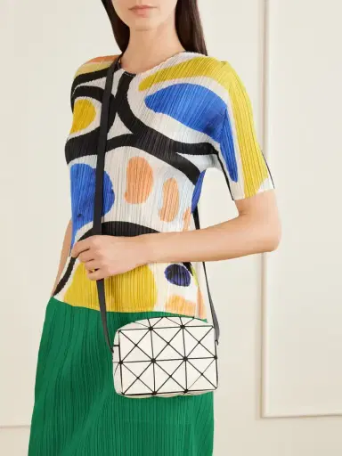Bao Bao Issey Miyake Cuboid Glossed Crossbody Bag | Thumbnail 2 Bao Bao Issey Miyake Cuboid Glossed Crossbody Bag | Thumbnail 2