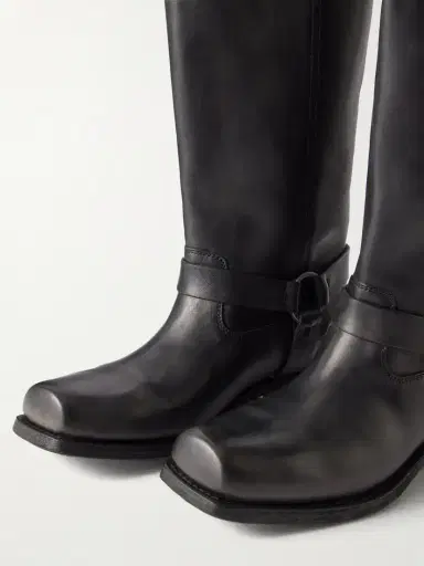 Golden Goose Distressed Leather Knee Boots | Thumbnail 5 Golden Goose Distressed Leather Knee Boots | Thumbnail 5
