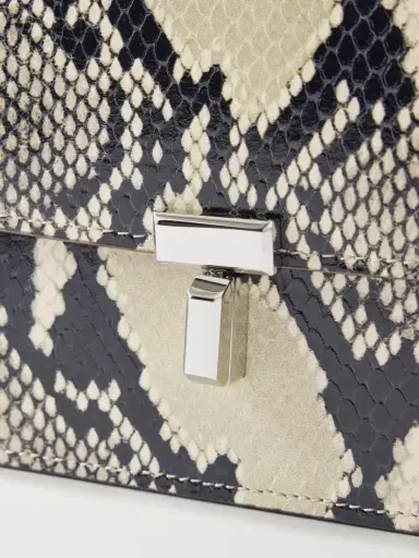 TOTEME T-lock Snake-effect Leather Shoulder Bag | Thumbnail 5 TOTEME T-lock Snake-effect Leather Shoulder Bag | Thumbnail 5
