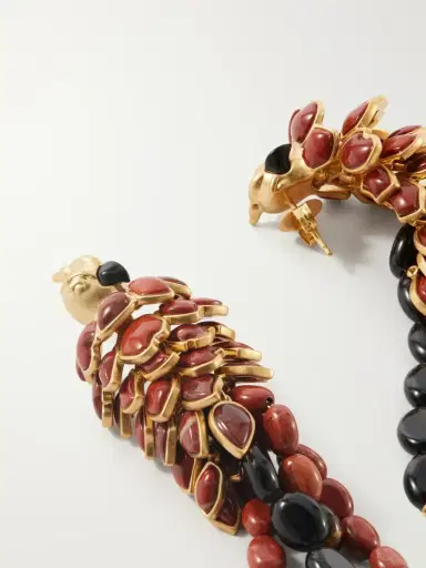 Zimmermann Plume Gold-plated Earrings | Thumbnail 3 Zimmermann Plume Gold-plated Earrings | Thumbnail 3