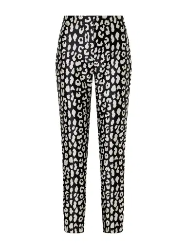 Carolina Herrera Leopard-patterned Jacquard Slim-leg Pants | Thumbnail 1 Carolina Herrera Leopard-patterned Jacquard Slim-leg Pants | Thumbnail 1