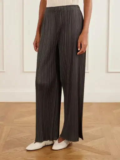 Pleats Please Issey Miyake August Plissé Wide-leg Pants | Thumbnail 3 Pleats Please Issey Miyake August Plissé Wide-leg Pants | Thumbnail 3