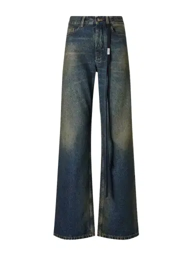 Ann Demeulemeester Genoveva Mid-rise Wide-leg Jeans | Thumbnail 1 Ann Demeulemeester Genoveva Mid-rise Wide-leg Jeans | Thumbnail 1