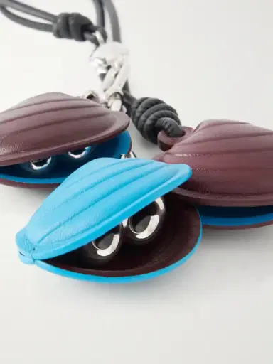 Loewe Shell Leather Bag Charm | Thumbnail 4 Loewe Shell Leather Bag Charm | Thumbnail 4