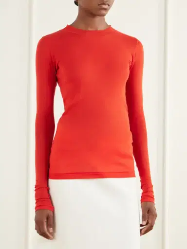 Auralee Ribbed Cotton-jersey T-shirt | Thumbnail 3 Auralee Ribbed Cotton-jersey T-shirt | Thumbnail 3