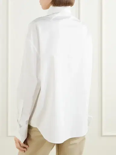 Marni Scarf-detailed Cotton-poplin Shirt | Thumbnail 4 Marni Scarf-detailed Cotton-poplin Shirt | Thumbnail 4