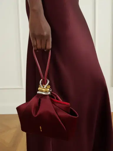 Christian Louboutin Sabrina Satin Clutch | Thumbnail 2 Christian Louboutin Sabrina Satin Clutch | Thumbnail 2