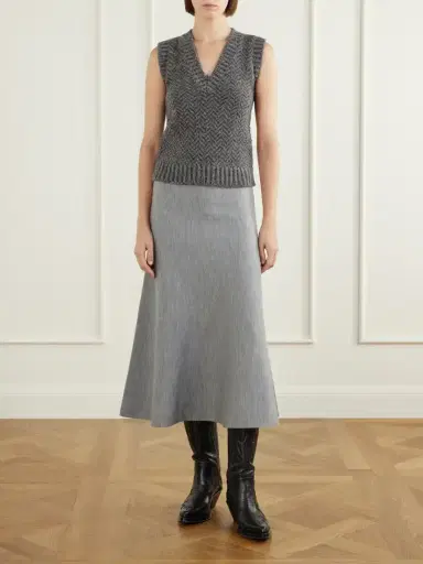 Gabriela Hearst Cresset Cashmere-herringbone Vest | Thumbnail 2 Gabriela Hearst Cresset Cashmere-herringbone Vest | Thumbnail 2