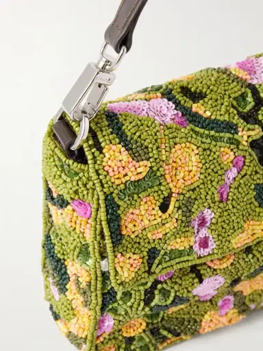Staud Timmy Bead And Sequin-embellished Shoulder Bag | Thumbnail 5 Staud Timmy Bead And Sequin-embellished Shoulder Bag | Thumbnail 5