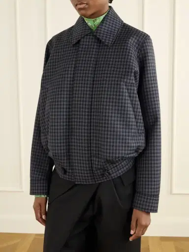 Loewe Checked Wool-blend Jacket | Thumbnail 3 Loewe Checked Wool-blend Jacket | Thumbnail 3