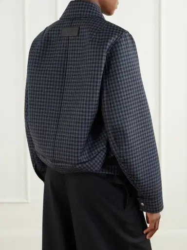 Loewe Checked Wool-blend Jacket | Thumbnail 4 Loewe Checked Wool-blend Jacket | Thumbnail 4
