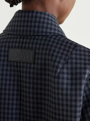 Loewe Checked Wool-blend Jacket | Thumbnail 6 Loewe Checked Wool-blend Jacket | Thumbnail 6