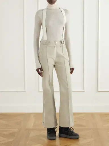 Yves Salomon Pleated Flared Shell Ski Pants | Thumbnail 2 Yves Salomon Pleated Flared Shell Ski Pants | Thumbnail 2