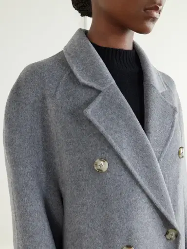 Loulou de Saison Irvin Double-breasted Wool And Cashmere-blend Coat | Thumbnail 4 Loulou de Saison Irvin Double-breasted Wool And Cashmere-blend Coat | Thumbnail 4