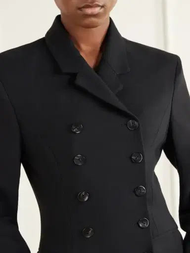 Tove Hero Double-breasted Crepe Blazer | Thumbnail 5 Tove Hero Double-breasted Crepe Blazer | Thumbnail 5