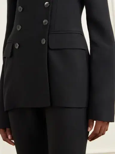 Tove Hero Double-breasted Crepe Blazer | Thumbnail 6 Tove Hero Double-breasted Crepe Blazer | Thumbnail 6