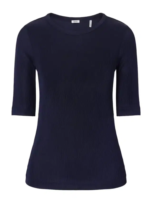Saige Ribbed Stretch-jersey T-shirt Saige Ribbed Stretch-jersey T-shirt