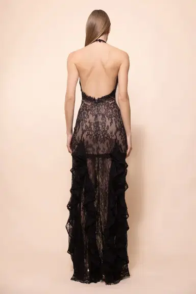 PatBo BIANCA LACE DEEP V GOWN | Thumbnail 4 PatBo BIANCA LACE DEEP V GOWN | Thumbnail 4