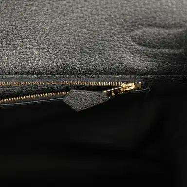 HERMÈS Pre-owned Hermes Birkin 35 Black Togo Gold Hardware | Thumbnail 8 HERMÈS Pre-owned Hermes Birkin 35 Black Togo Gold Hardware | Thumbnail 8