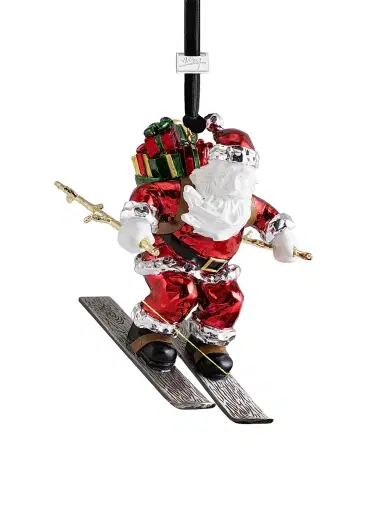 Michael Aram Skiing Santa Ornament | Thumbnail 2 Michael Aram Skiing Santa Ornament | Thumbnail 2