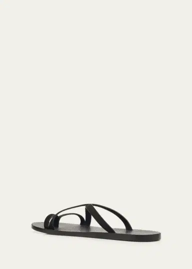 Tom Ford Men's Alfred Suede & Leather Toe-Ring Sandals | Thumbnail 4 Tom Ford Men's Alfred Suede & Leather Toe-Ring Sandals | Thumbnail 4