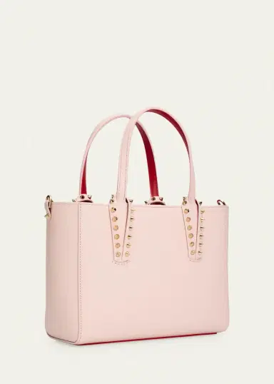 Christian Louboutin Cabata Mini Tote Bag in Leather with Spikes | Thumbnail 3 Christian Louboutin Cabata Mini Tote Bag in Leather with Spikes | Thumbnail 3