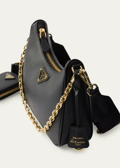 Prada Re-Edition 2005 Saffiano Leather Shoulder Bag | Thumbnail 4 Prada Re-Edition 2005 Saffiano Leather Shoulder Bag | Thumbnail 4