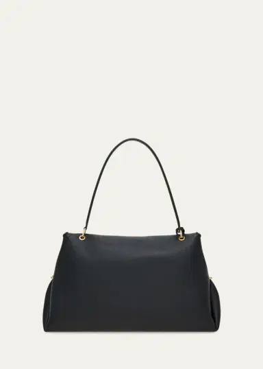 Ferragamo Gancini Leather Shoulder Bag | Thumbnail 2 Ferragamo Gancini Leather Shoulder Bag | Thumbnail 2
