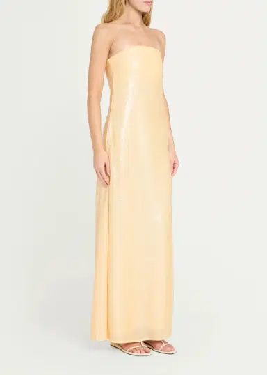 Christopher Esber Opaline Sequin Strapless Gown | Thumbnail 4 Christopher Esber Opaline Sequin Strapless Gown | Thumbnail 4