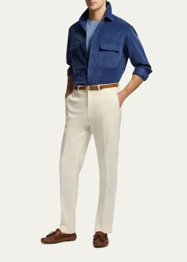 Ralph Lauren Purple Label Men's Fine-Wale Corduroy Shirt | Thumbnail 7 Ralph Lauren Purple Label Men's Fine-Wale Corduroy Shirt | Thumbnail 7