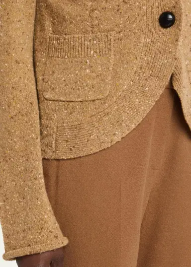 Lafayette 148 New York Donegal Curved-Hem Cashmere Jacket | Thumbnail 5 Lafayette 148 New York Donegal Curved-Hem Cashmere Jacket | Thumbnail 5