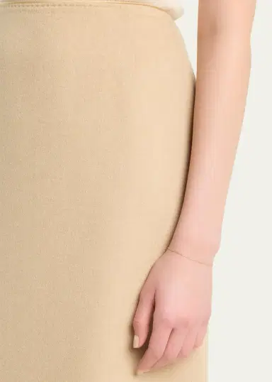 Lafayette 148 New York Cashmere-Blend Midi Pencil Skirt | Thumbnail 5 Lafayette 148 New York Cashmere-Blend Midi Pencil Skirt | Thumbnail 5