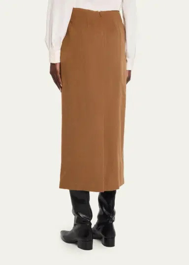 Lafayette 148 New York Cashmere-Blend Midi Pencil Skirt | Thumbnail 7 Lafayette 148 New York Cashmere-Blend Midi Pencil Skirt | Thumbnail 7