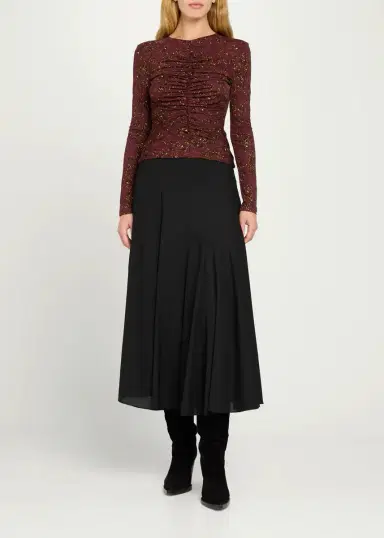 Ulla Johnson Asha Floral Jersey Top | Thumbnail 2 Ulla Johnson Asha Floral Jersey Top | Thumbnail 2