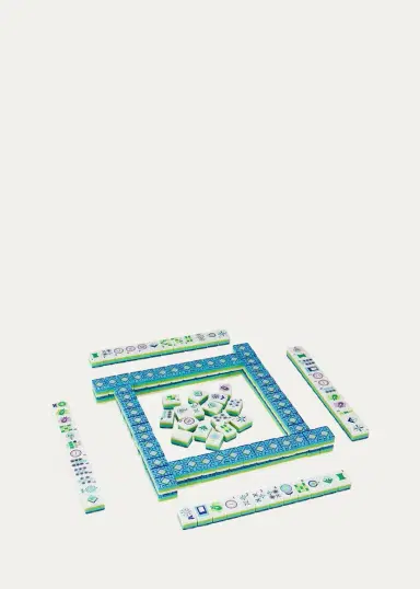 Jonathan Adler Basketweave Mahjong Set | Thumbnail 3 Jonathan Adler Basketweave Mahjong Set | Thumbnail 3