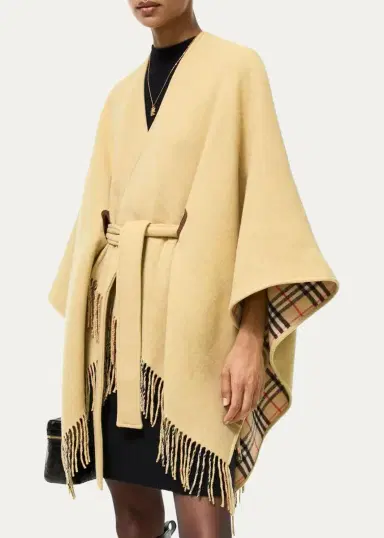 Burberry Tay Wool Cape | Thumbnail 2 Burberry Tay Wool Cape | Thumbnail 2