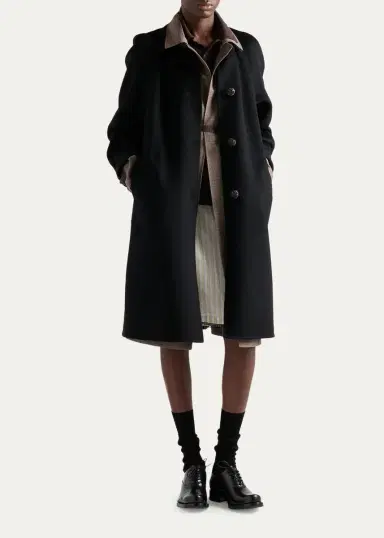 Prada Cashmere-Wool Coat | Thumbnail 2 Prada Cashmere-Wool Coat | Thumbnail 2