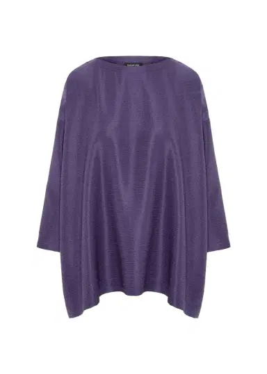 Eskandar Wide A-Line Scoop Neck Top - Long Length | Thumbnail 1 Eskandar Wide A-Line Scoop Neck Top - Long Length | Thumbnail 1