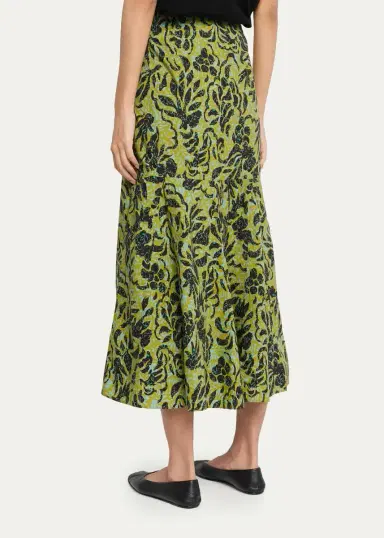 Ulla Johnson Clarisse Floral Trumpet Skirt | Thumbnail 3 Ulla Johnson Clarisse Floral Trumpet Skirt | Thumbnail 3
