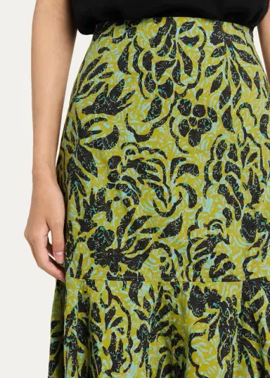 Ulla Johnson Clarisse Floral Trumpet Skirt | Thumbnail 5 Ulla Johnson Clarisse Floral Trumpet Skirt | Thumbnail 5