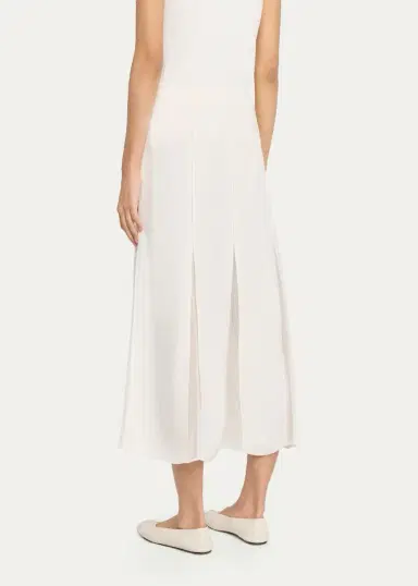 Ulla Johnson Elia Pleated Midi Skirt | Thumbnail 3 Ulla Johnson Elia Pleated Midi Skirt | Thumbnail 3