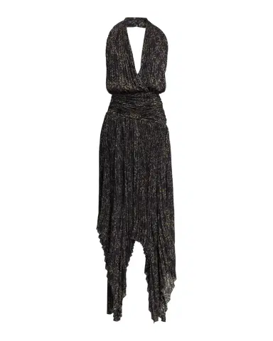 Proenza Schouler Paulina Pleated Halter Handkerchief Maxi Dress | Thumbnail 1 Proenza Schouler Paulina Pleated Halter Handkerchief Maxi Dress | Thumbnail 1