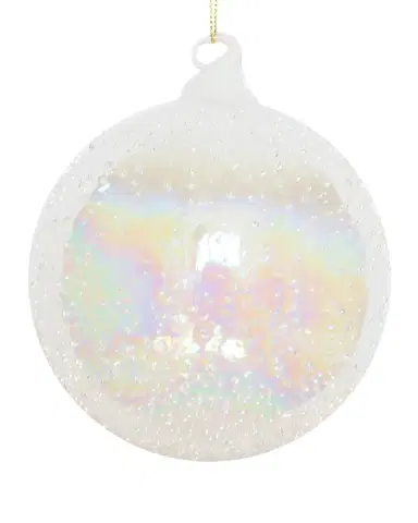 Winward Home x Jim Marvin 4.7" Beaded Glass Ball Christmas Ornament | Thumbnail 2 Winward Home x Jim Marvin 4.7" Beaded Glass Ball Christmas Ornament | Thumbnail 2