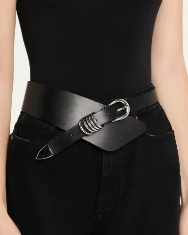 Déhanche Alcott Asymmetrical Leather Belt | Thumbnail 2 Déhanche Alcott Asymmetrical Leather Belt | Thumbnail 2