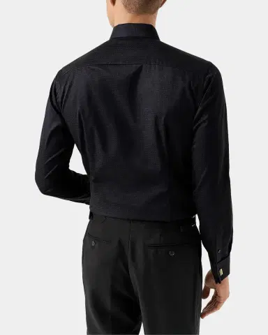 Eton Men's Geometric Jacquard Dress Shirt | Thumbnail 2 Eton Men's Geometric Jacquard Dress Shirt | Thumbnail 2