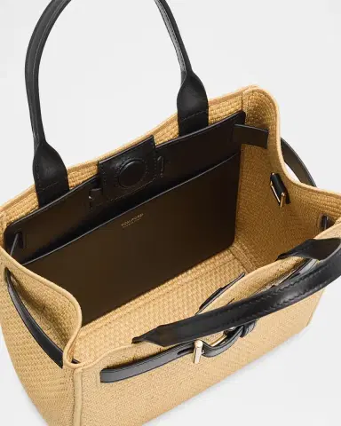 Tom Ford Audrey Small Raffia Top-Handle Bag | Thumbnail 4 Tom Ford Audrey Small Raffia Top-Handle Bag | Thumbnail 4