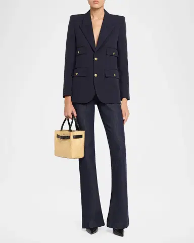 Tom Ford Audrey Small Raffia Top-Handle Bag | Thumbnail 5 Tom Ford Audrey Small Raffia Top-Handle Bag | Thumbnail 5