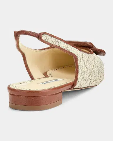 Manolo Blahnik Maylurabi Diamond-Pattern Slingback Pumps | Thumbnail 2 Manolo Blahnik Maylurabi Diamond-Pattern Slingback Pumps | Thumbnail 2
